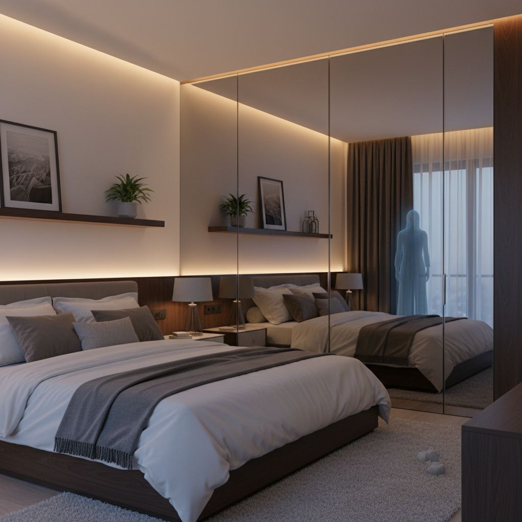 Fix Your Mirrored Closet Doors: Bedroom Feng Shui Solutions That ...