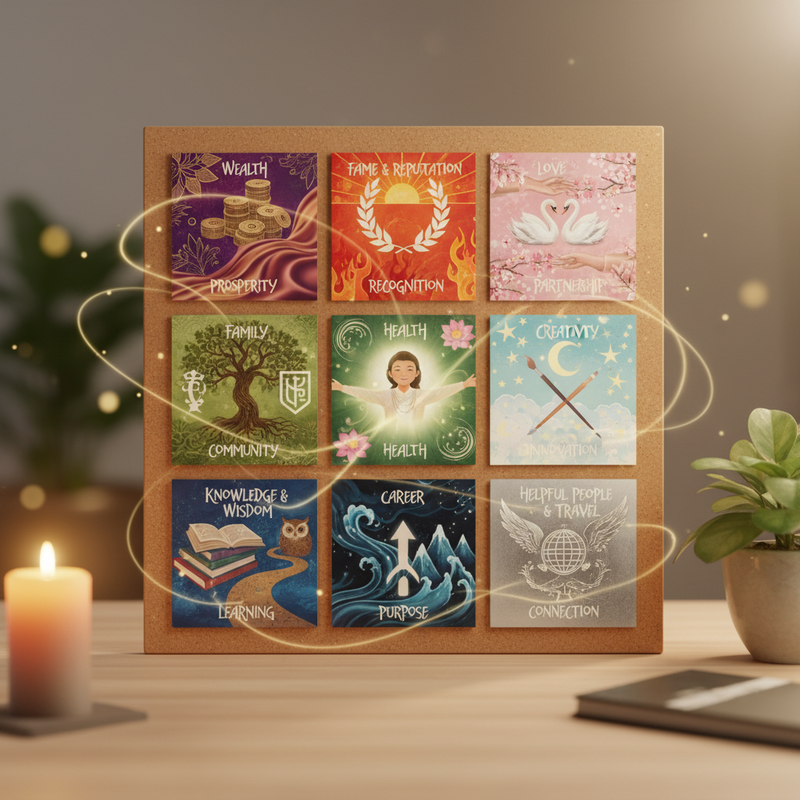 How to Make a Feng Shui Dream Board: A Step-by-Step Guide to Matching Your Goals with Natural Energy