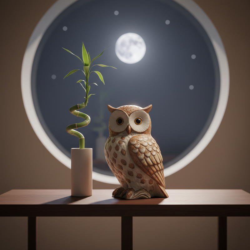 Der komplette Leitfaden zur Feng-Shui-Eule: Bedeutung, Platzierung und Tipps