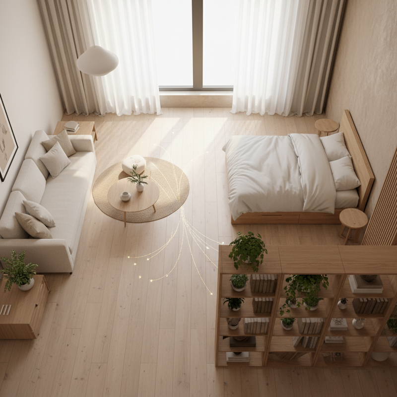 Der komplette Leitfaden zur Feng-Shui-Grundrissgestaltung von Studio-Apartments: Machen Sie das Beste aus Ihrem Raum und Ihrer Energie