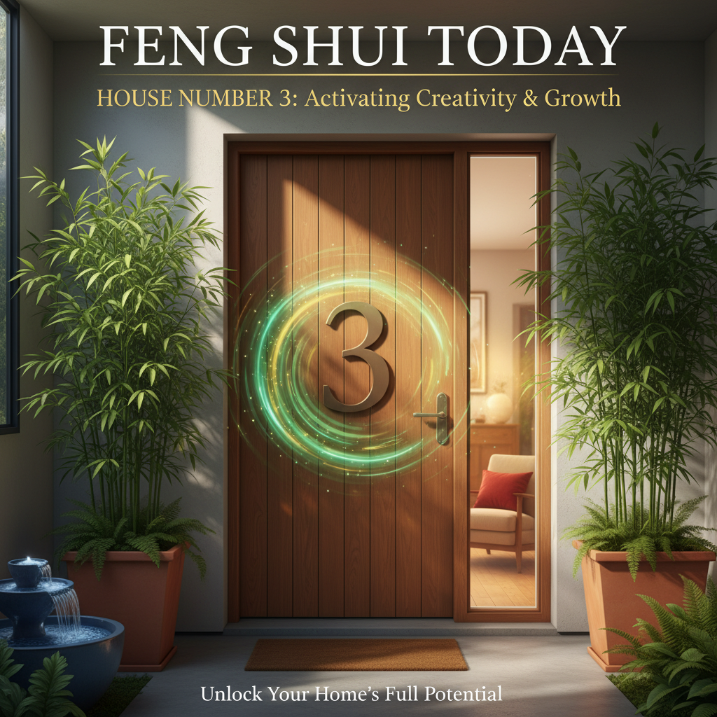 House Number 3 Feng Shui: A Complete Guide to a Creative & Dynamic Home