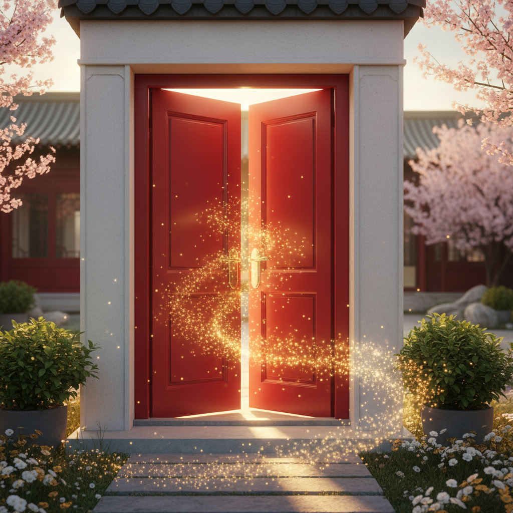Unlocking Good Fortune: The True Meaning of a Red Door in Feng Shui