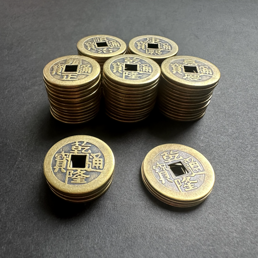 Emperor Brass Coins Threshold Protector