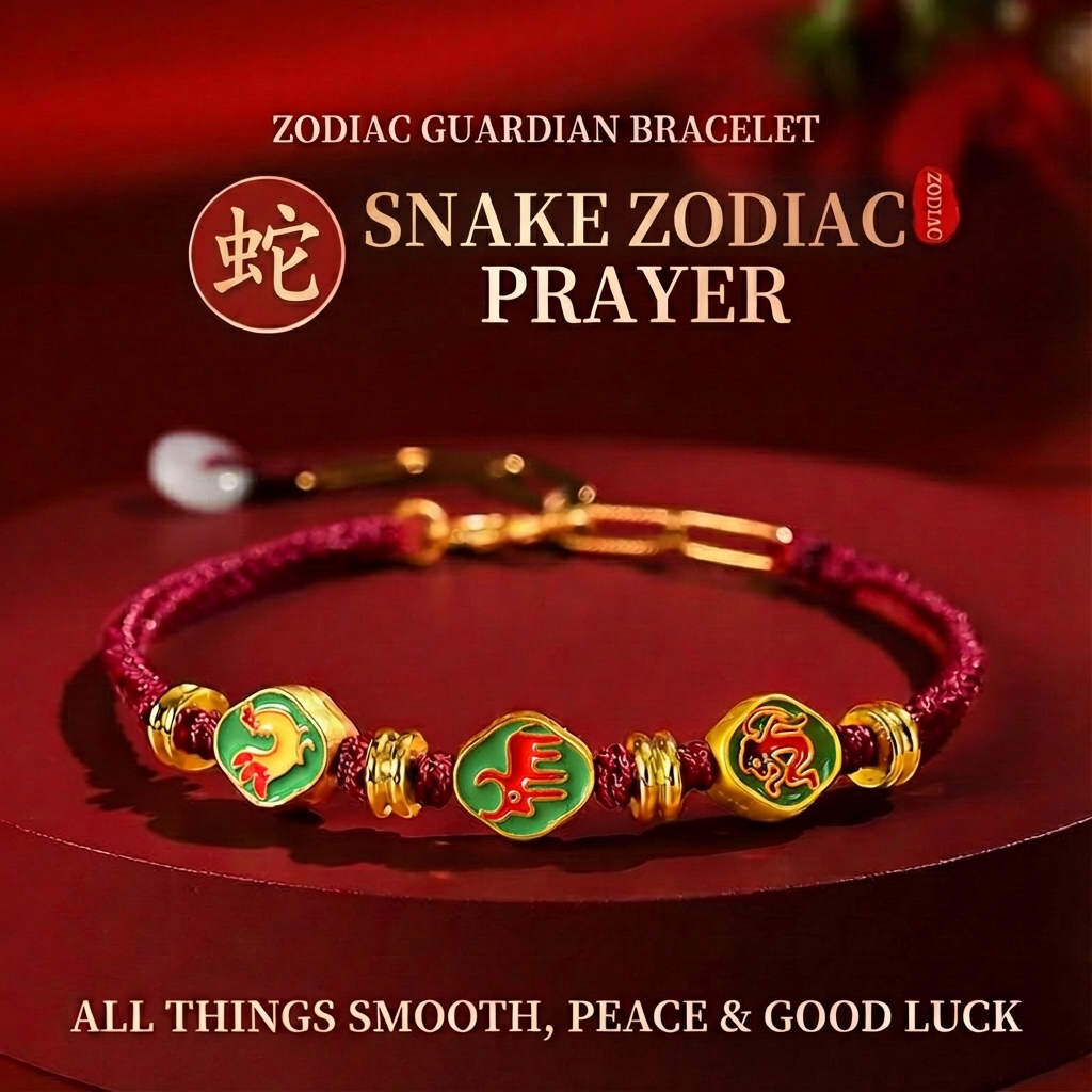 Psychic Reader YOKOオリジナル魔除け螺旋ブレスレット The Snake Zodiac Guardian: Secret Friend & Allies Energy Bracelet