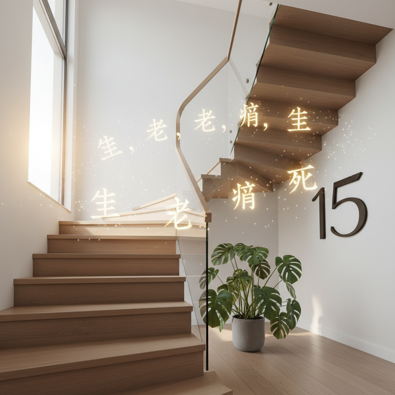 Feng Shui des escaliers : 15 marches sont-elles porteuses de chance ? Un guide simple
