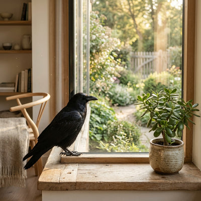 Raven Spiritual Meaning & Feng Shui: Messenger of Transformation