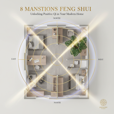 The Complete Guide to 8 Mansions Feng Shui: A Simple Method to Improve Your Home's Energy
