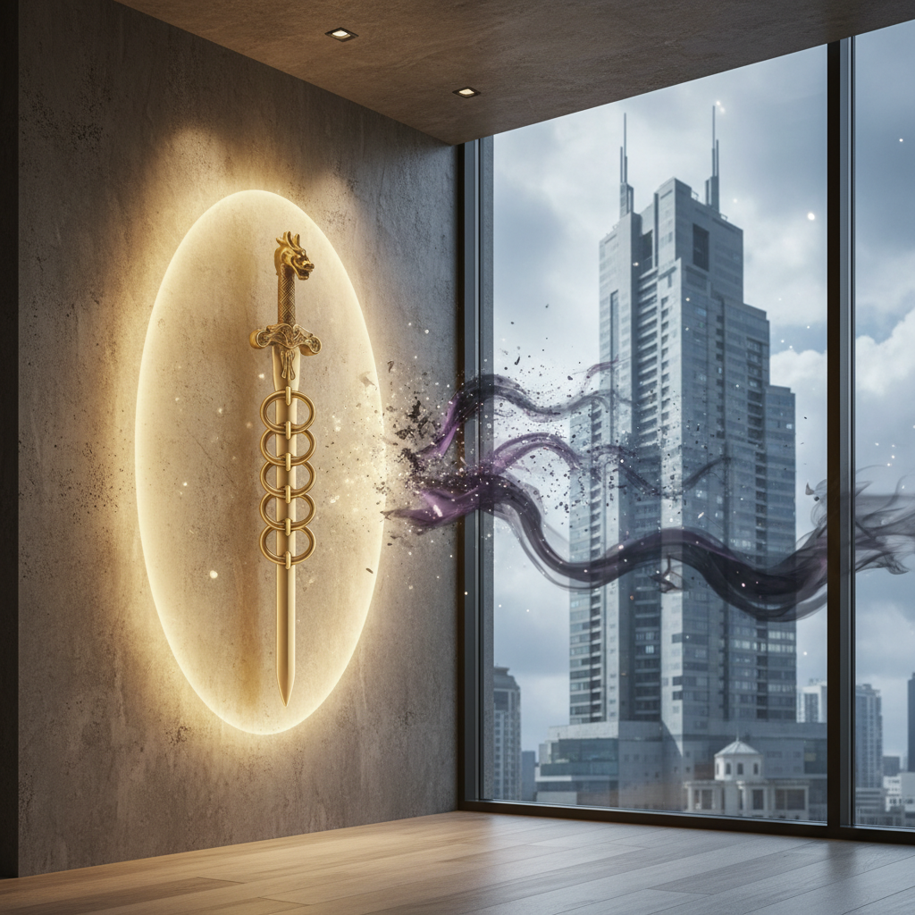 The 9 Ring Sword in Feng Shui: A Powerful Protector for Your Home?