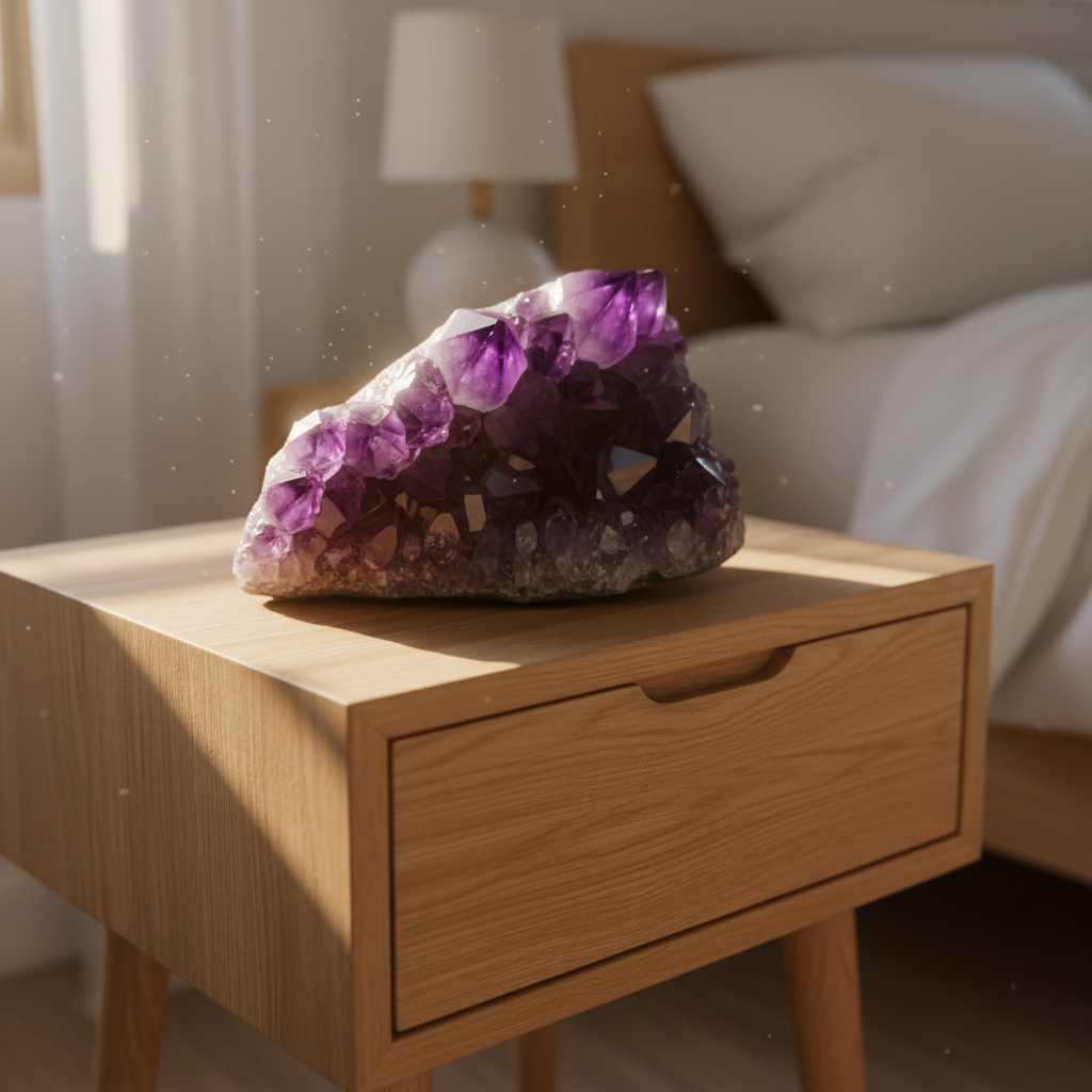How to Use Amethyst Crystal for Anxiety: Daily Practices and Feng Shui Placement