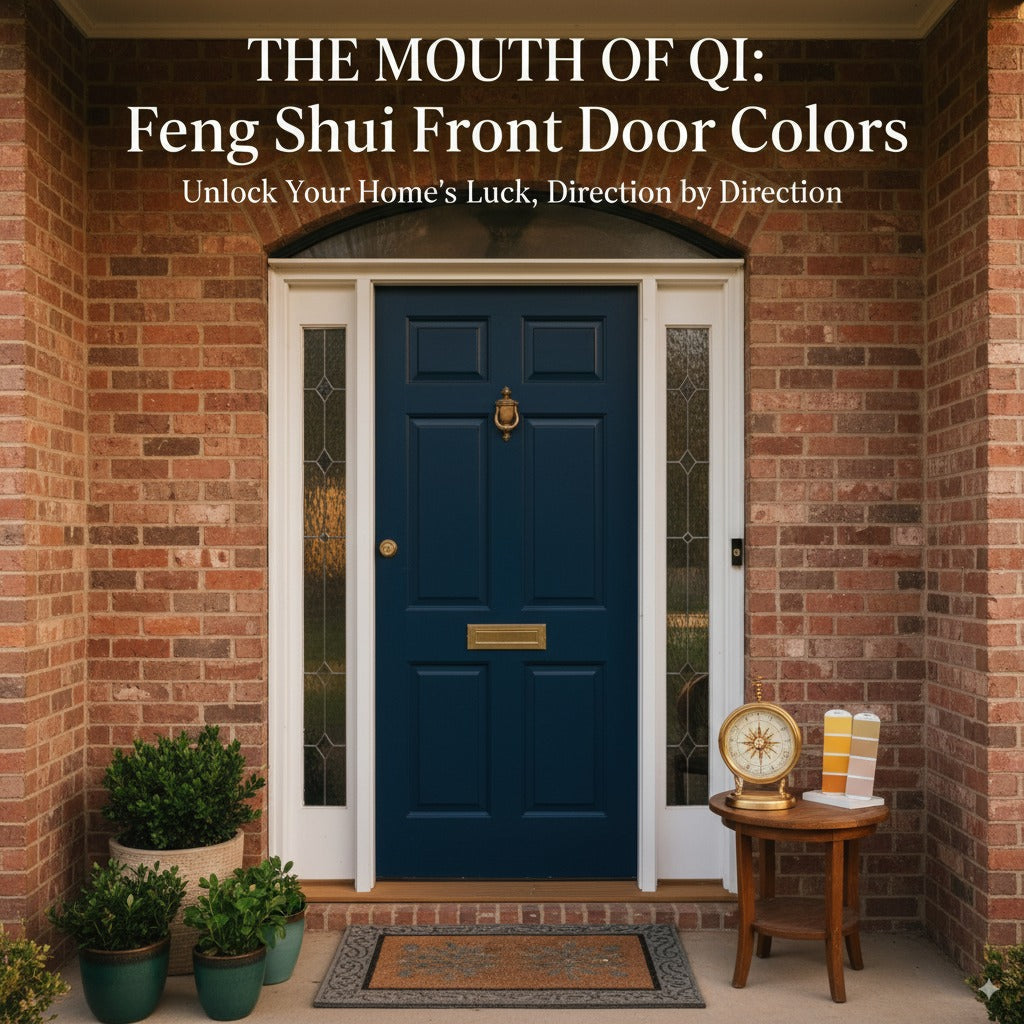 Feng Shui Front Door Color Guide: Perfect Colors by Direction