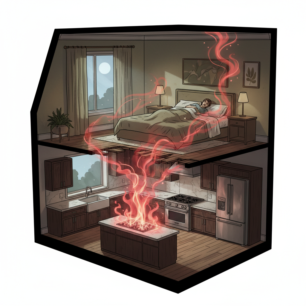 Bedroom Above Kitchen Feng Shui: Your Complete Guide to Restoring Balance & Harmony