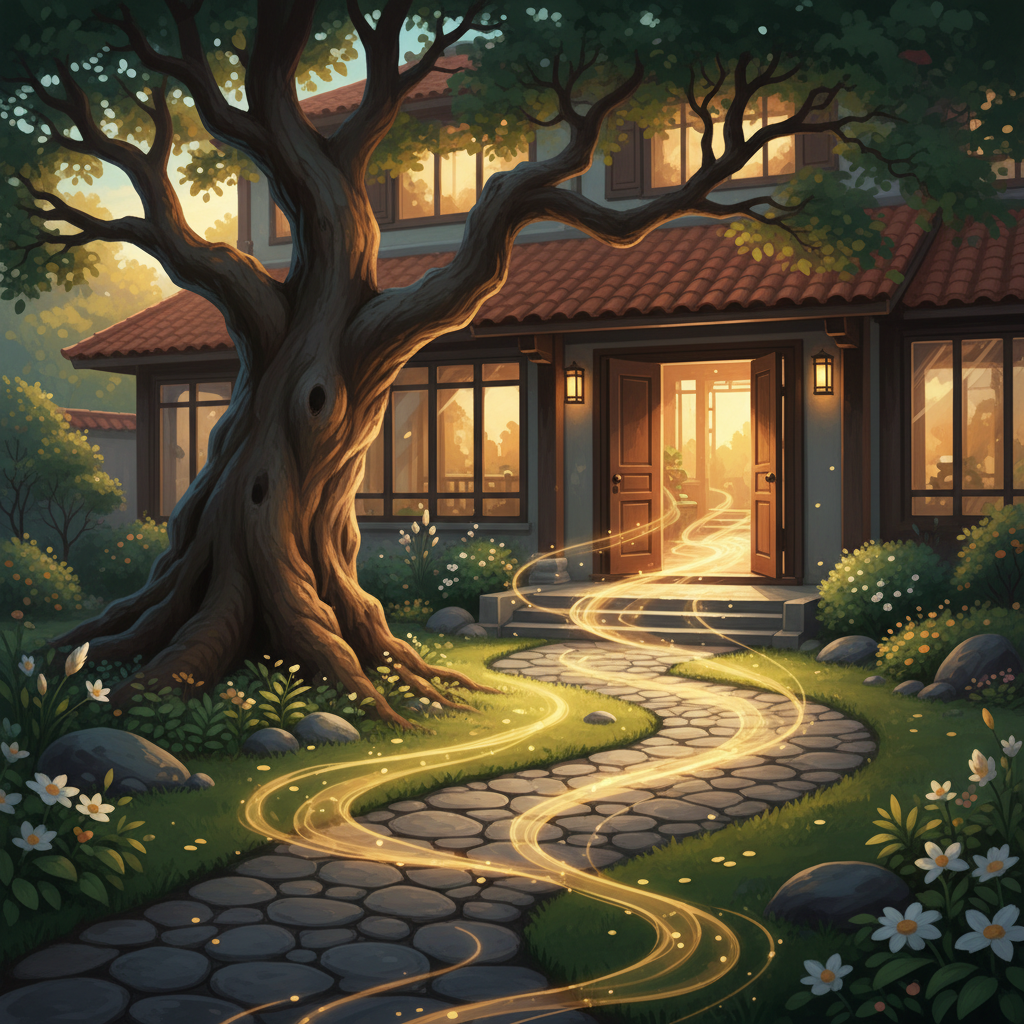 Big Tree in Front of House Feng Shui: A Simple Guide to Creating Balance