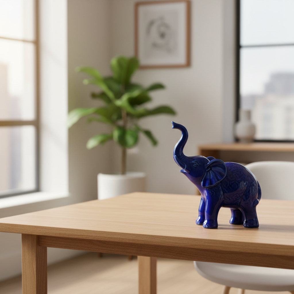 The Complete Guide to the Blue Elephant in Feng Shui: Meaning, Where to Put It & How It Works