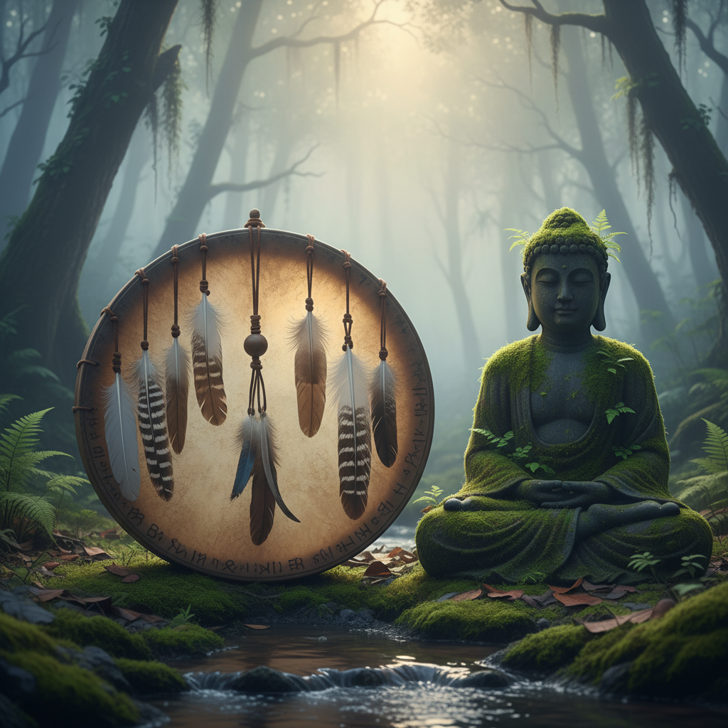 The Sacred Synthesis: Understanding the Intersection of Buddhism and Shamanism