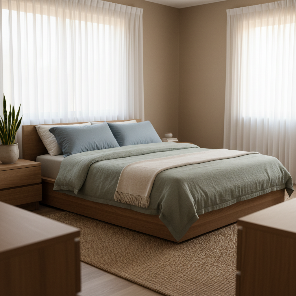 Make Your Bedroom a Peaceful Place: Easy Colors for Better Sleep
