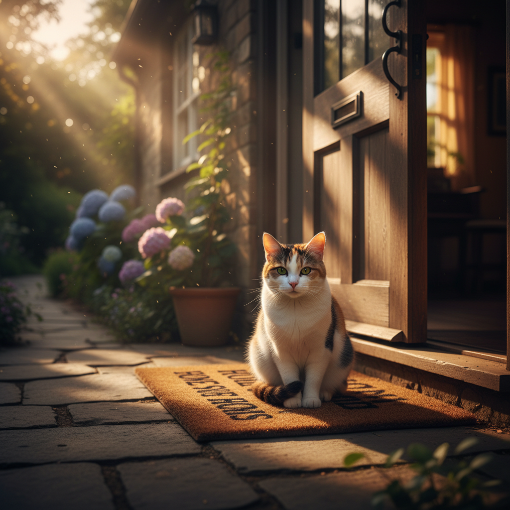 A Cat Came to Your House: Understanding the Feng Shui Meaning and Good Fortune