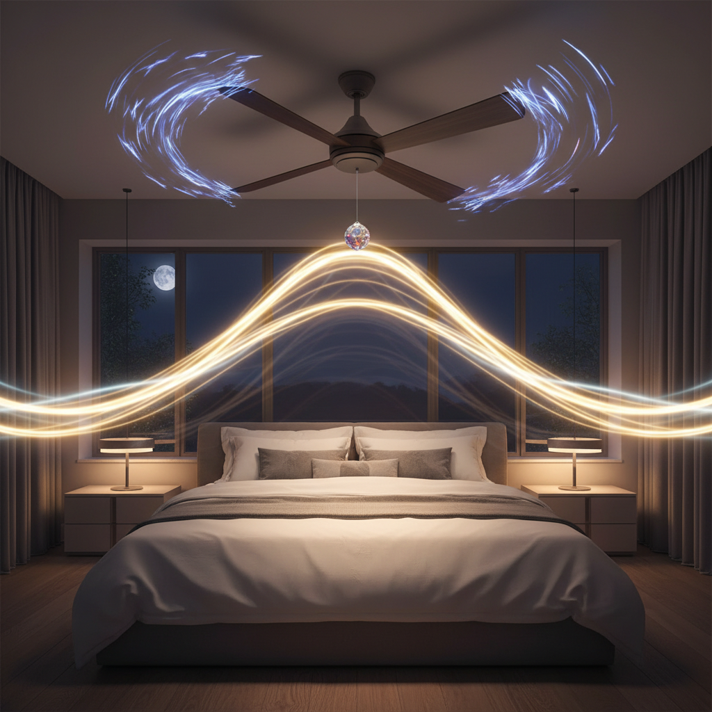 Ceiling Fan Above Bed Feng Shui: Is It Bad, and How Can You Fix It?