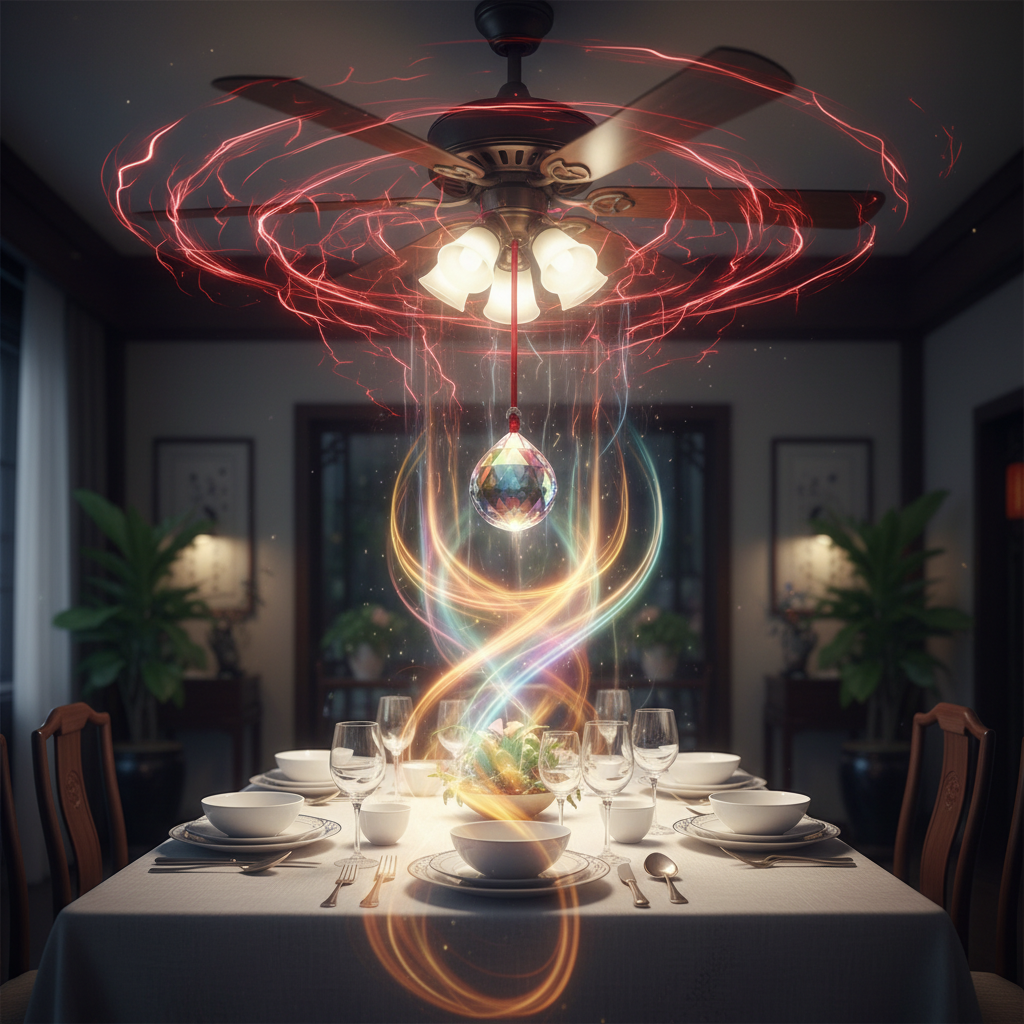 The Complete Guide to Ceiling Fan Above Dining Table Feng Shui: Good or Bad?