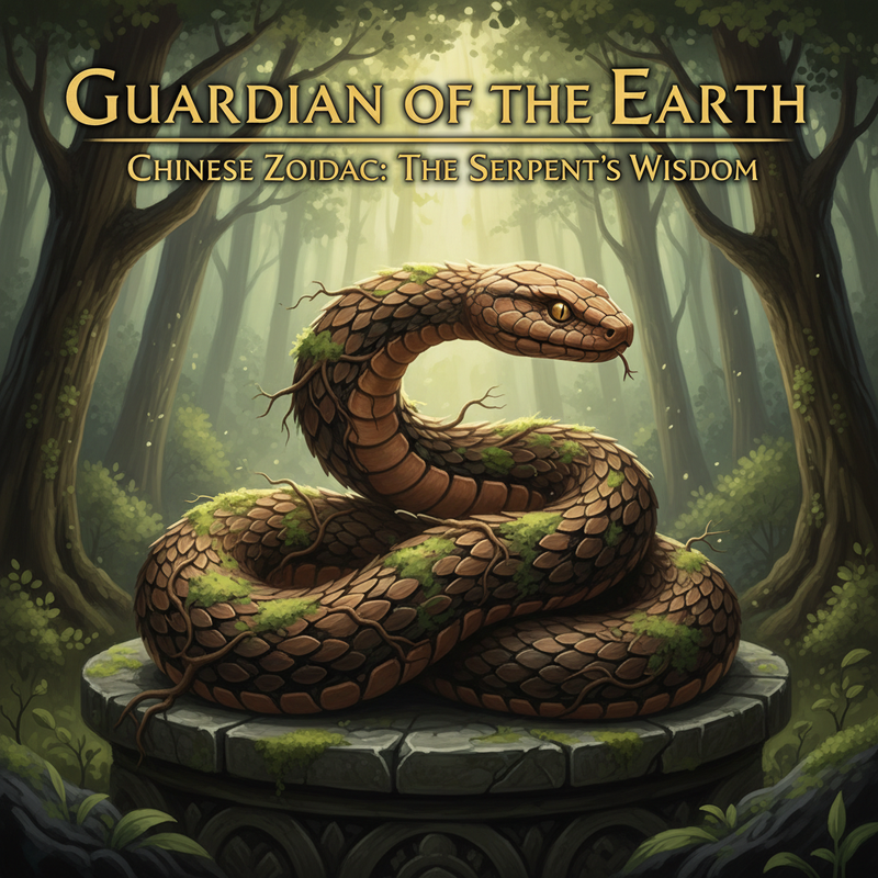 Le guide complet du Serpent de Terre du zodiaque chinois : personnalité, relations et avenir