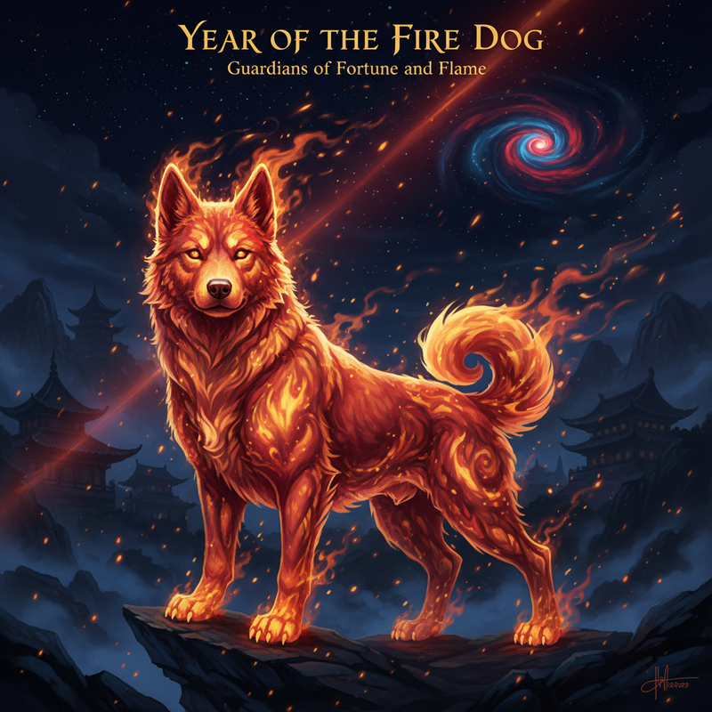 Le guide complet du Chien de Feu du Zodiaque chinois : personnalité, avenir et prédictions pour 2026