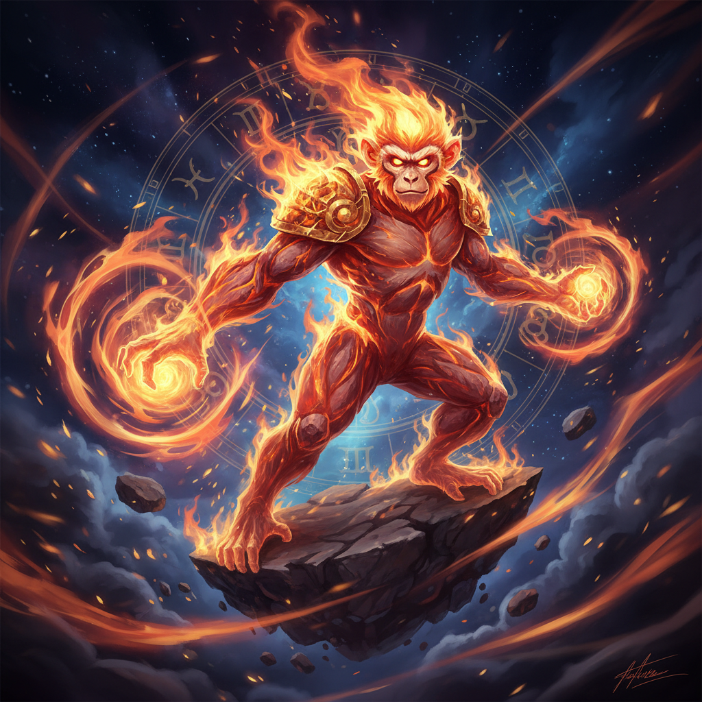 Firee Monkey Chinese Zodiac Fire Monkey: A Magnetic Personality of Ambition and ...
