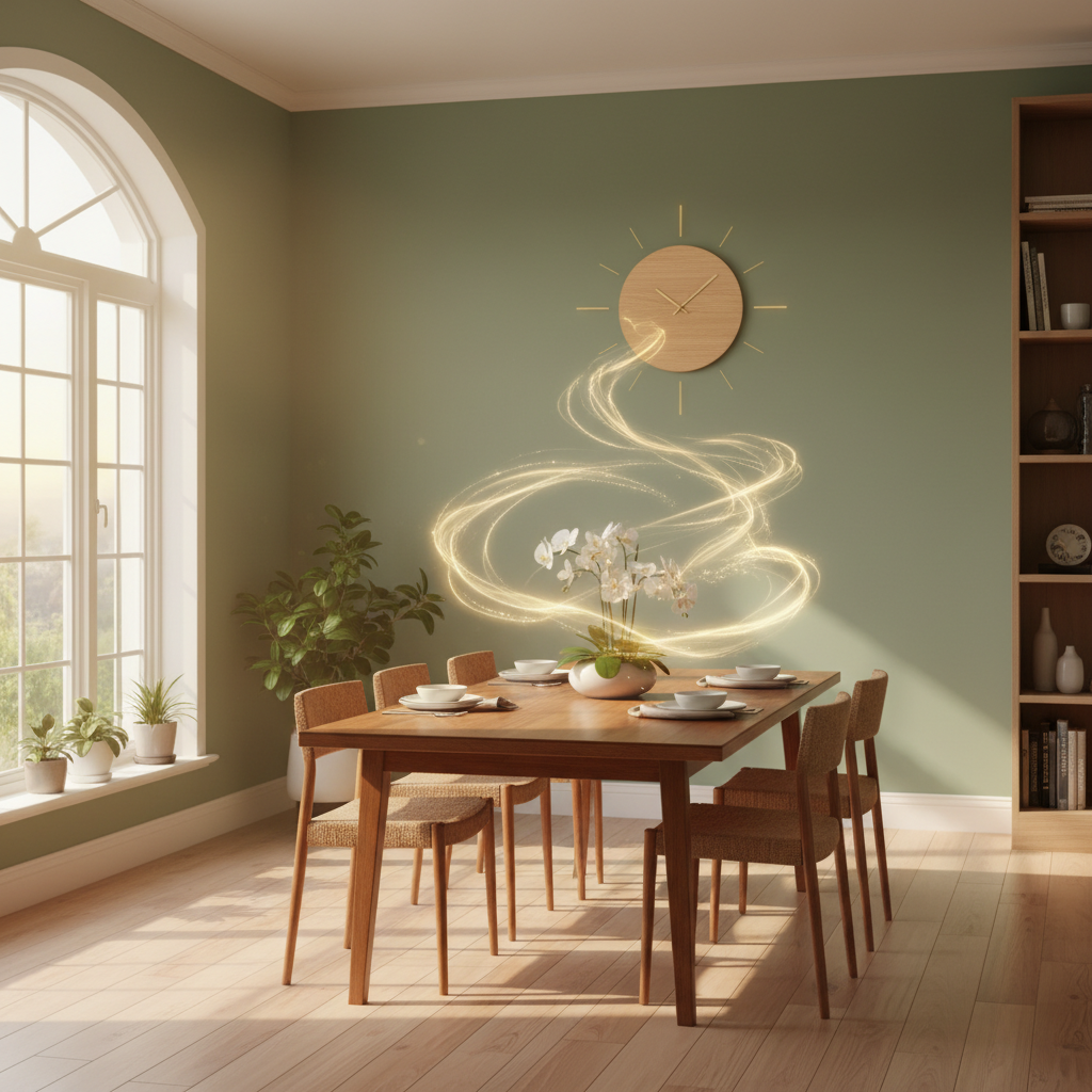 Clock in Dining Room Feng Shui: A Complete Guide to Boost Positive Energy