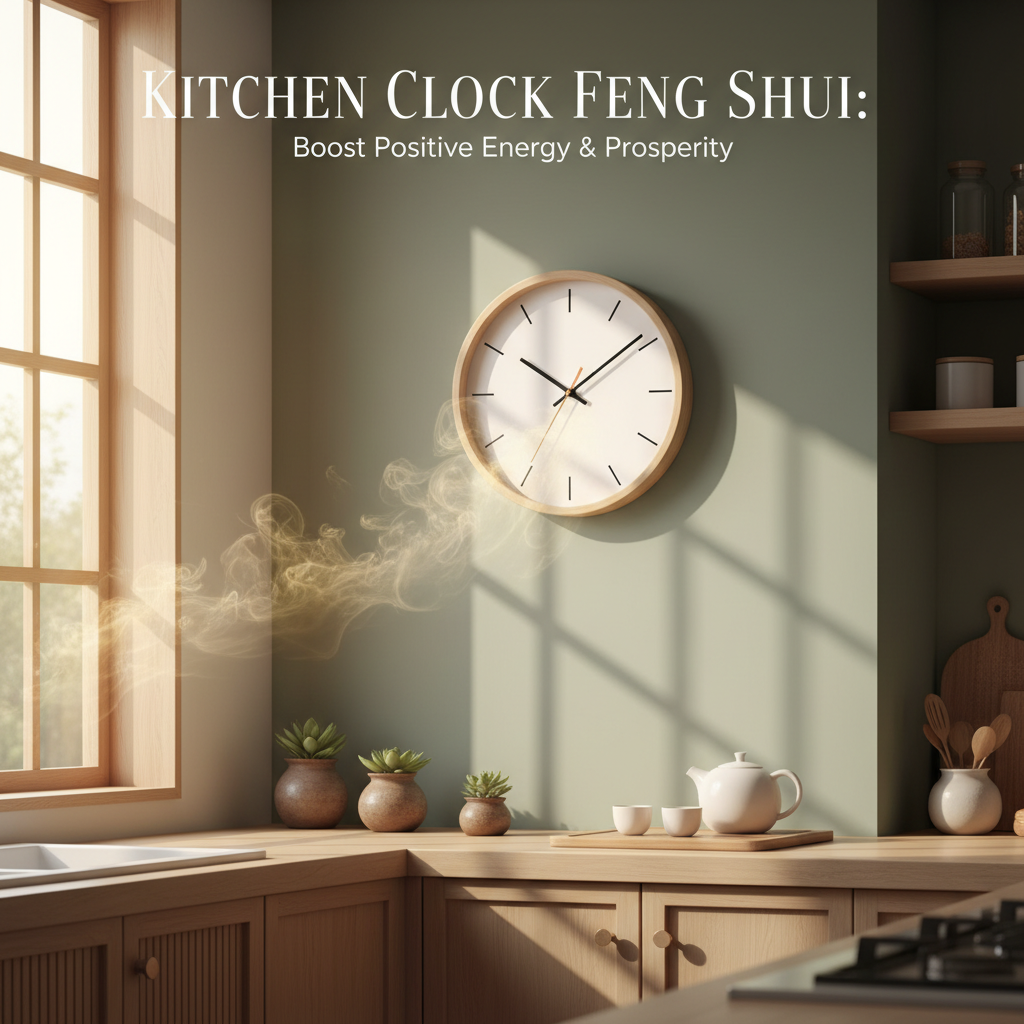 Kitchen Clock Feng Shui: The Complete Guide to Placement & Balance