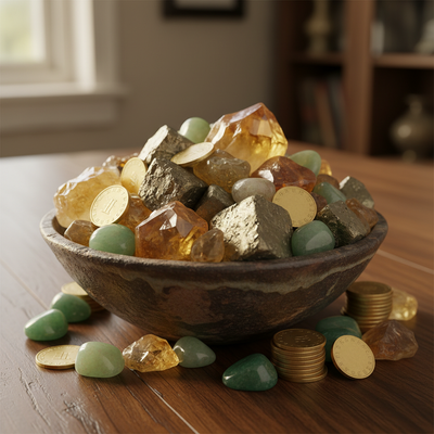 The Complete Guide to Crystals for Wealth: Attract Money and Success