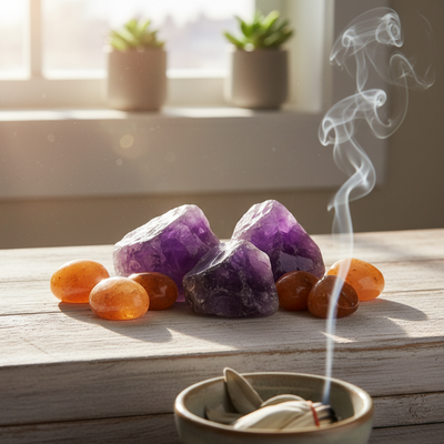 Le Guide Ultime des Cristaux pour l'Anxiété et la Dépression : Pierres de Guérison et Placement Feng Shui