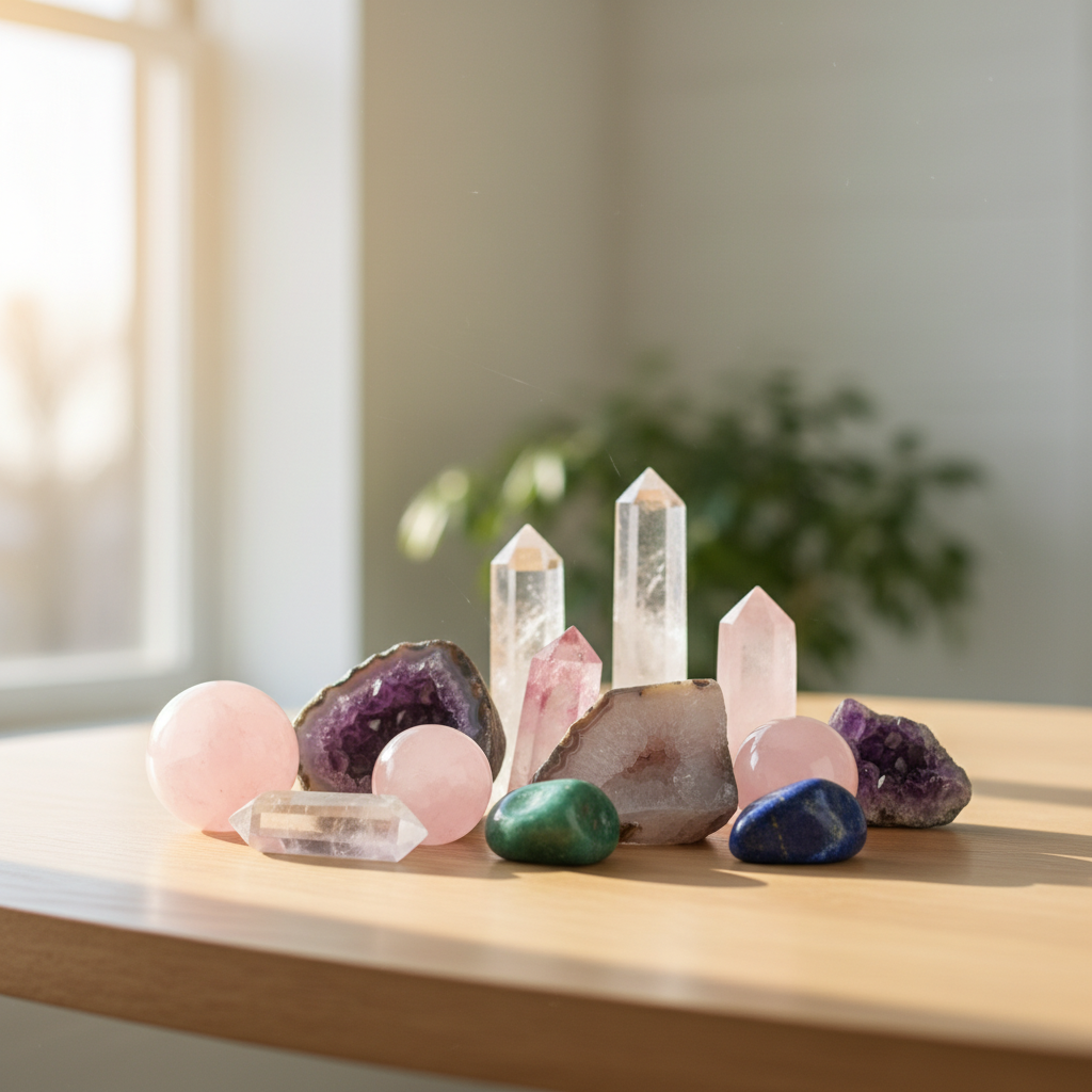 The Complete Guide to Crystals for Happiness: Boost Your Mood and Living Space