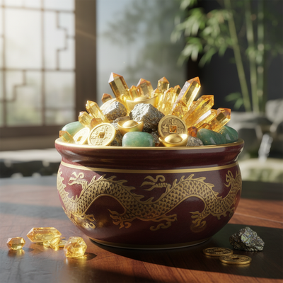 Crystals for Prosperity: The Ultimate Guide to Attracting Wealth and Feng Shui Abundance