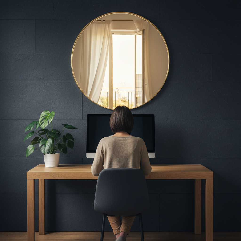 Desk Facing Wall Feng Shui: Why It's Holding You Back & How to Fix It