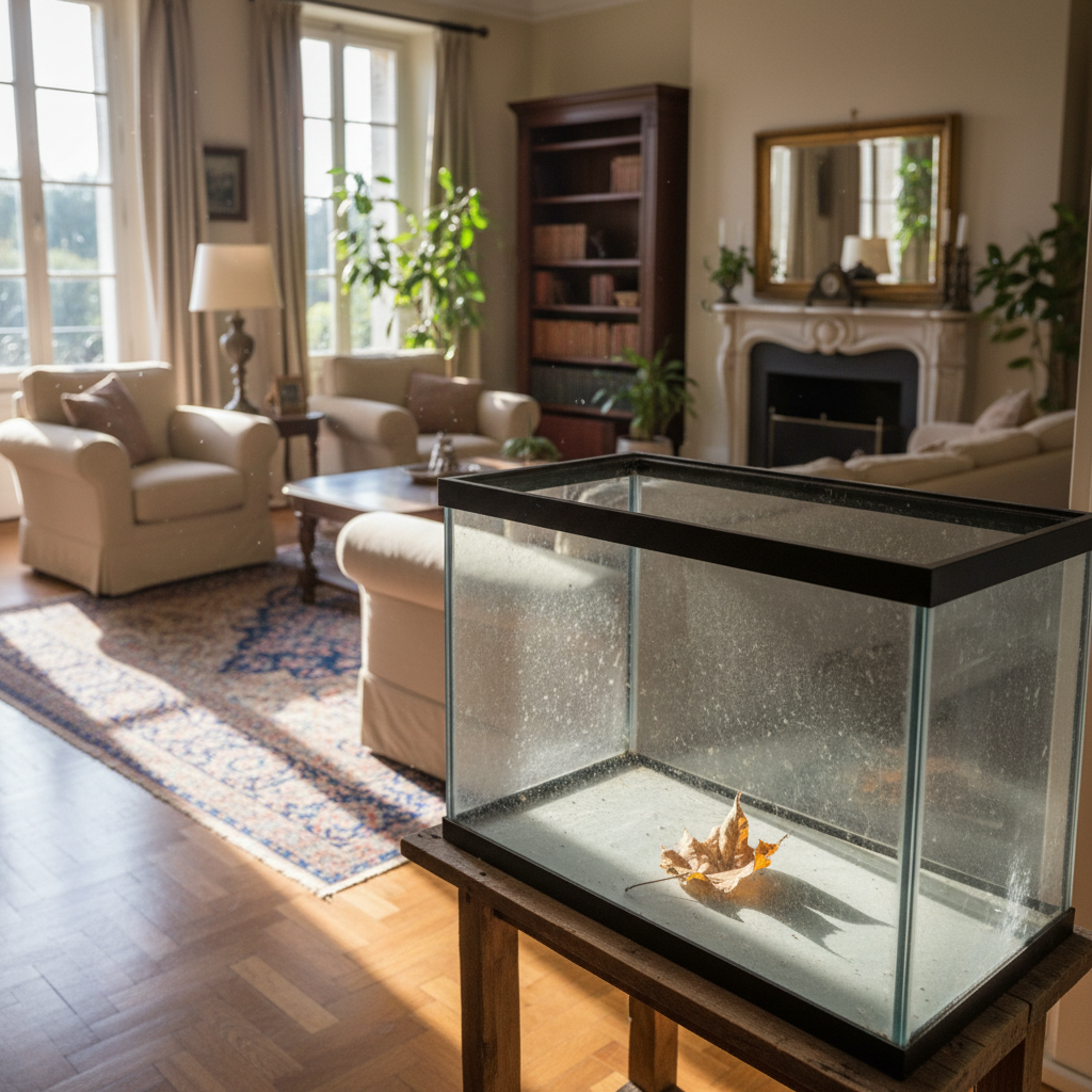 The Hidden Drain: Is an Empty Fish Tank Bad Feng Shui? (And How to Fix It)