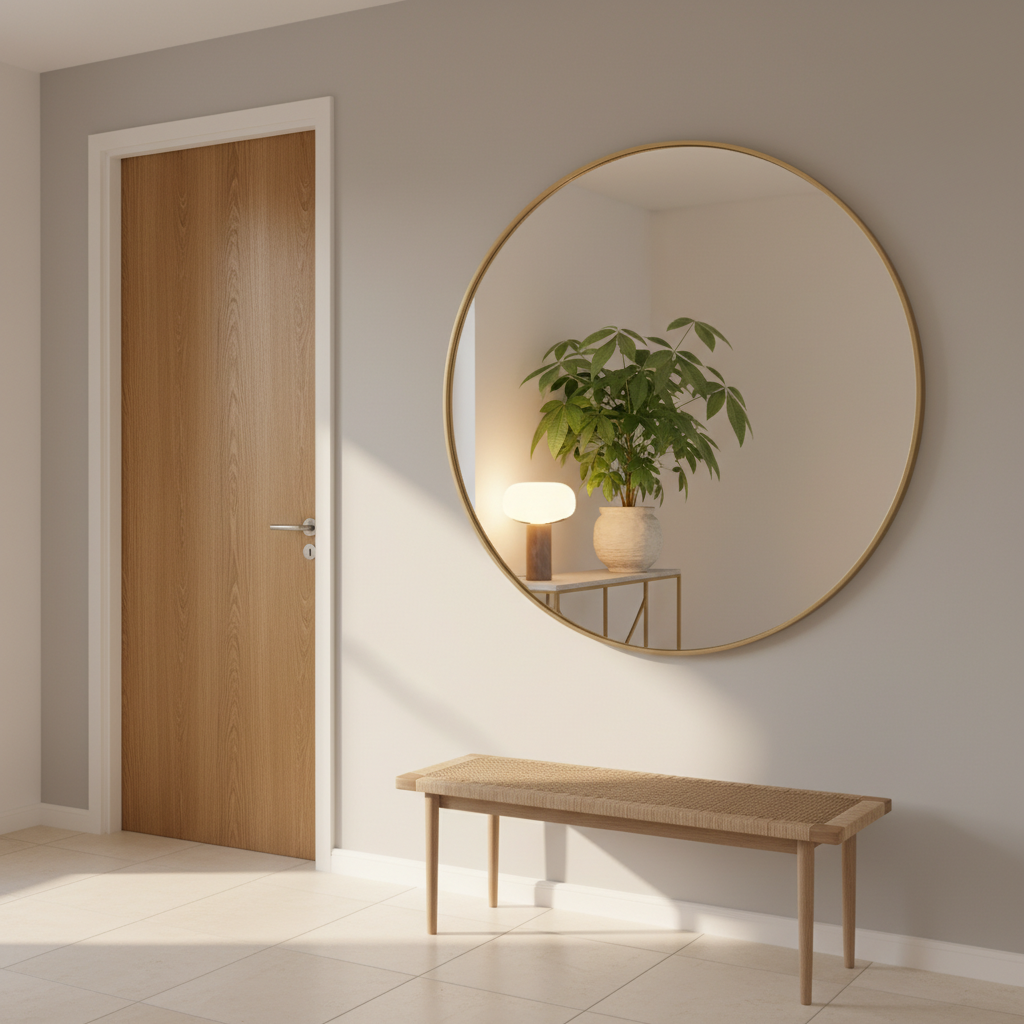 The Complete Guide: How to Place Mirrors Near Your Front Door Using Feng Shui