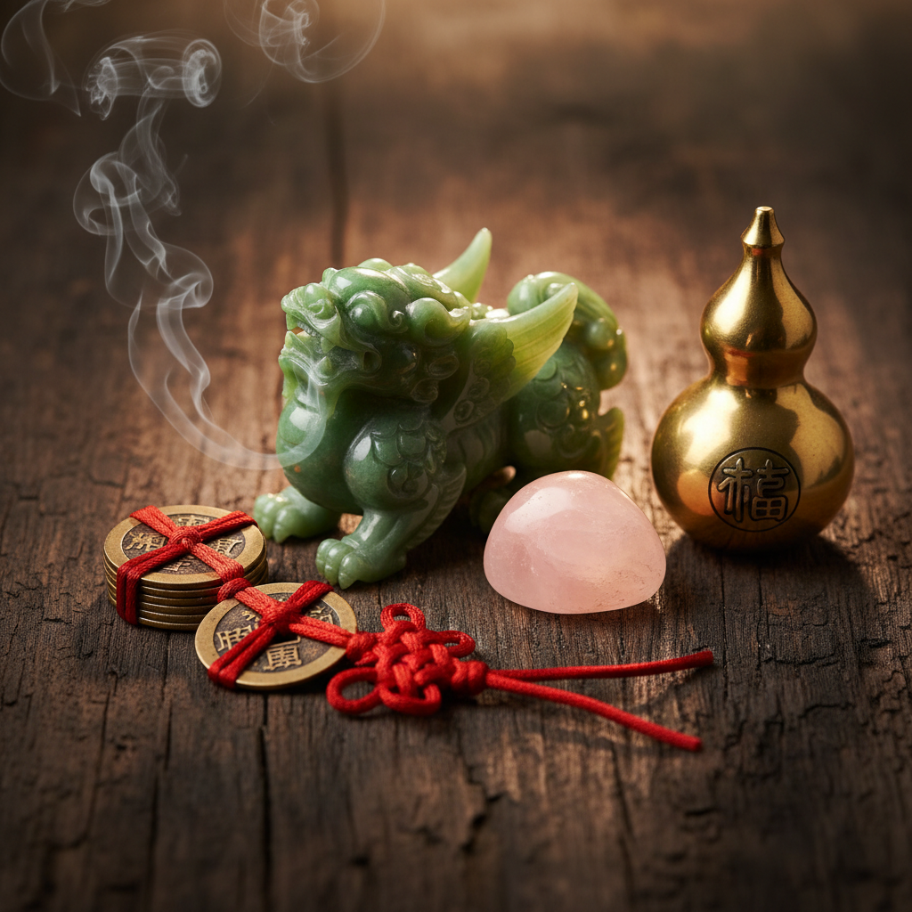 The Complete Guide to Feng Shui Amulets: How to Pick, Use, and Power Them Up for Good Luck