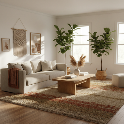 Der ultimative Leitfaden für Feng Shui Teppiche in Ihrem Wohnzimmer: Form, Farbe & Platzierung