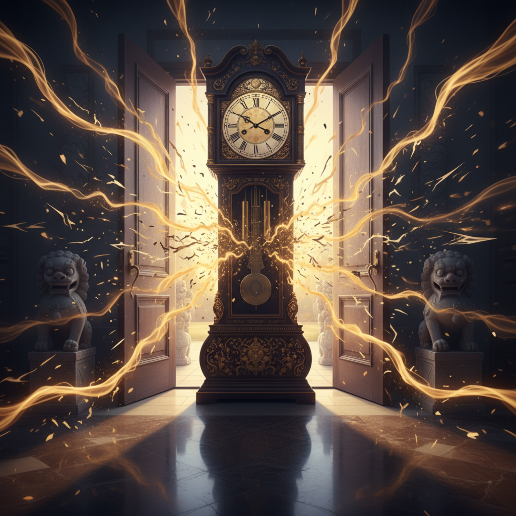 Is a Clock Facing the Front Door Bad Feng Shui? The Complete Guide