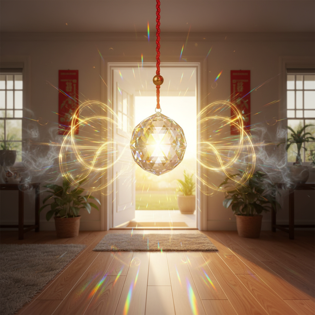 The Complete Guide: Using a Feng Shui Crystal Ball at Your Door for Balance & Protection