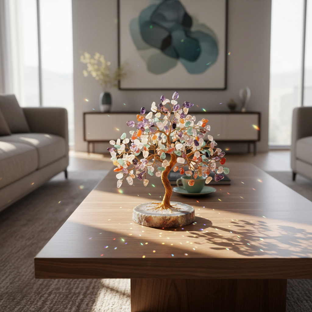 Finding Good Fortune: A Simple Guide to Crystal Tree Benefits & Where to Place Them