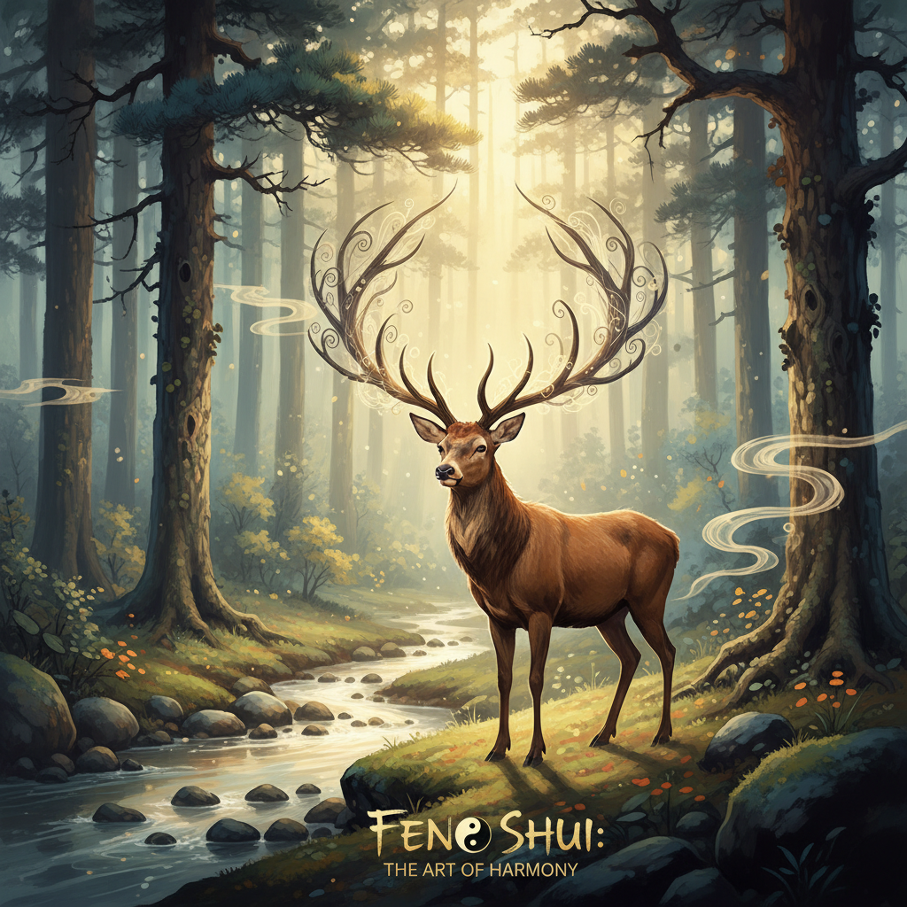The Complete Guide to Feng Shui Deer Painting: Meaning, Placement, and Bringing Good Fortune