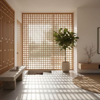 Uso de la Energía Chi: Cómo Usar un Biombo de Feng Shui para Corregir Malos Diseños de Habitaciones y Crear Equilibrio