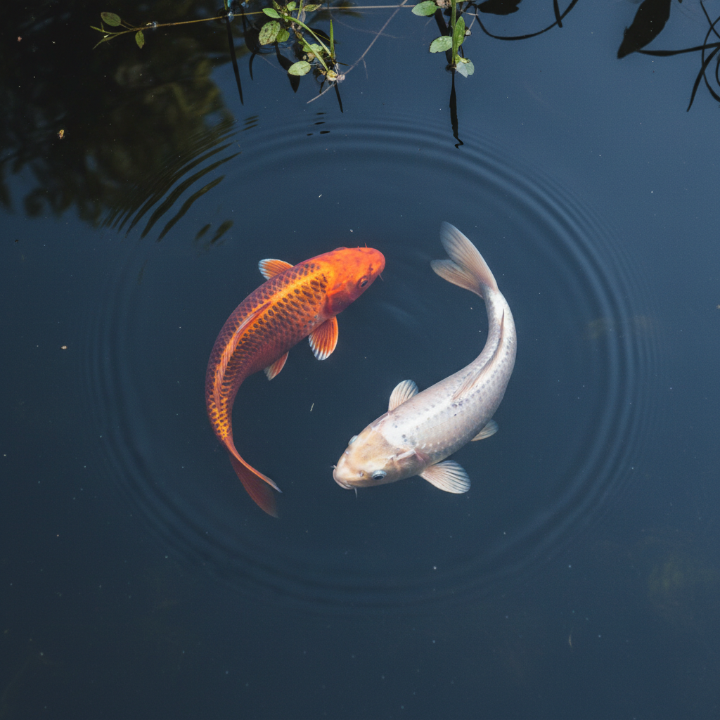 The Feng Shui Double Fish Symbol: A Guide to Abundance & Harmony
