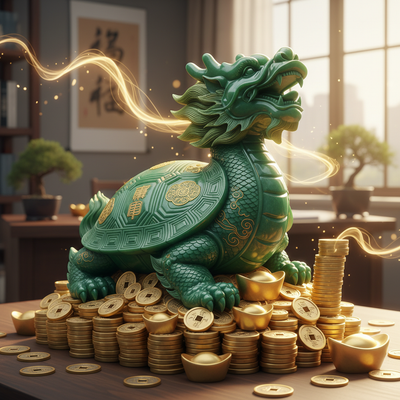 The Complete Guide to the Feng Shui Dragon Turtle: Bring Wealth, Success, and Protection Into Your Life