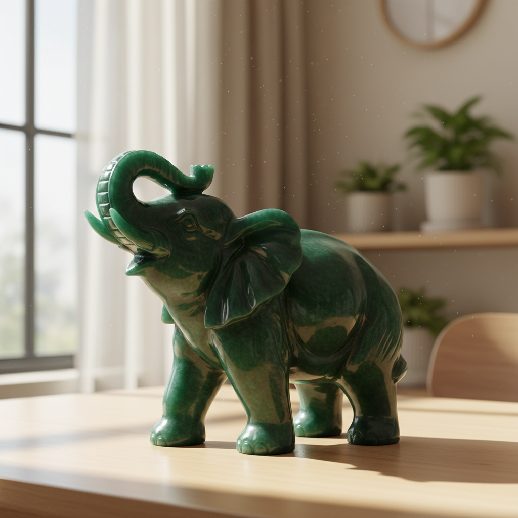 The Complete Guide to the Feng Shui Elephant with Trunk Up: Meaning & Placement