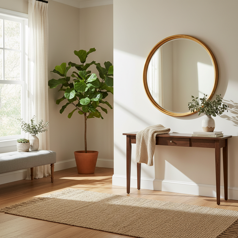 Miroir d'entrée Feng Shui : Est-ce un tabou majeur de le faire face à la porte ? Un guide complet