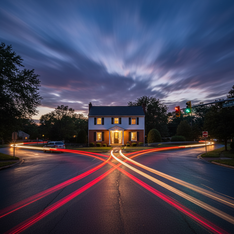 Votre guide du Feng Shui extérieur : comment repérer les « flèches empoisonnées » (Sha Chi) avant d’acheter une maison