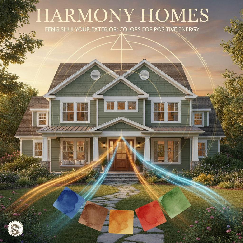 The Complete Guide to Feng Shui Exterior House Colors: Bring Positive Energy to Your Home