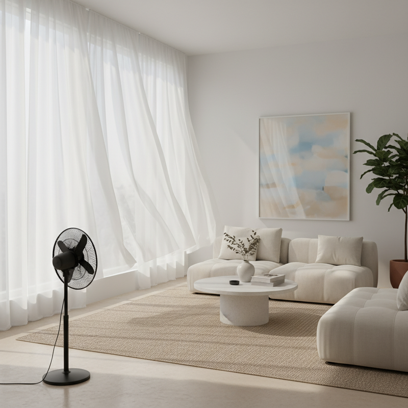 Placement du ventilateur Feng Shui : Comment les ventilateurs de plafond et sur pied impactent le flux de votre Chi