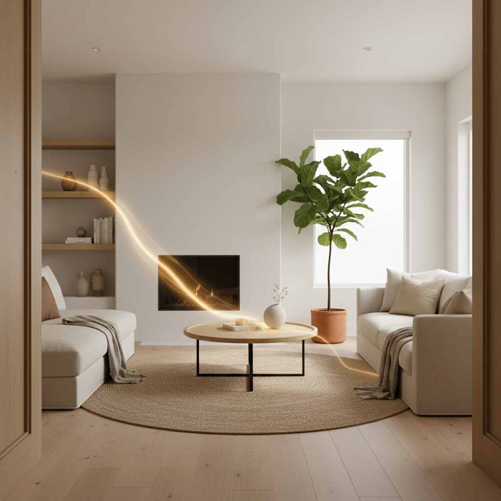 Is a Fireplace Facing the Front Door Bad Feng Shui? (And How to Fix It)