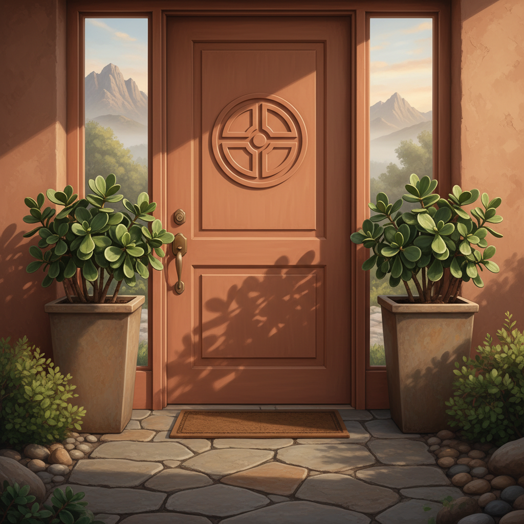 Best Feng Shui Front Door Color Facing North East: Earth & Fire Tones Guide